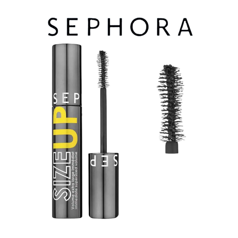 ⚡️🇫🇷🆕NIB SEPHORA |FULL| 2X Ultra Black Size Up Volumizing & Lengthening Mascara - Picture 6 of 16